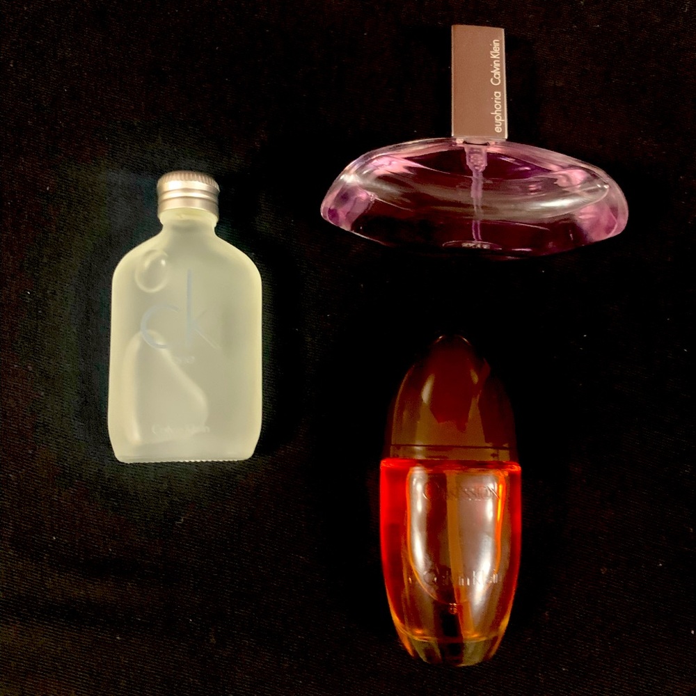 CK perfumes Set of 3
